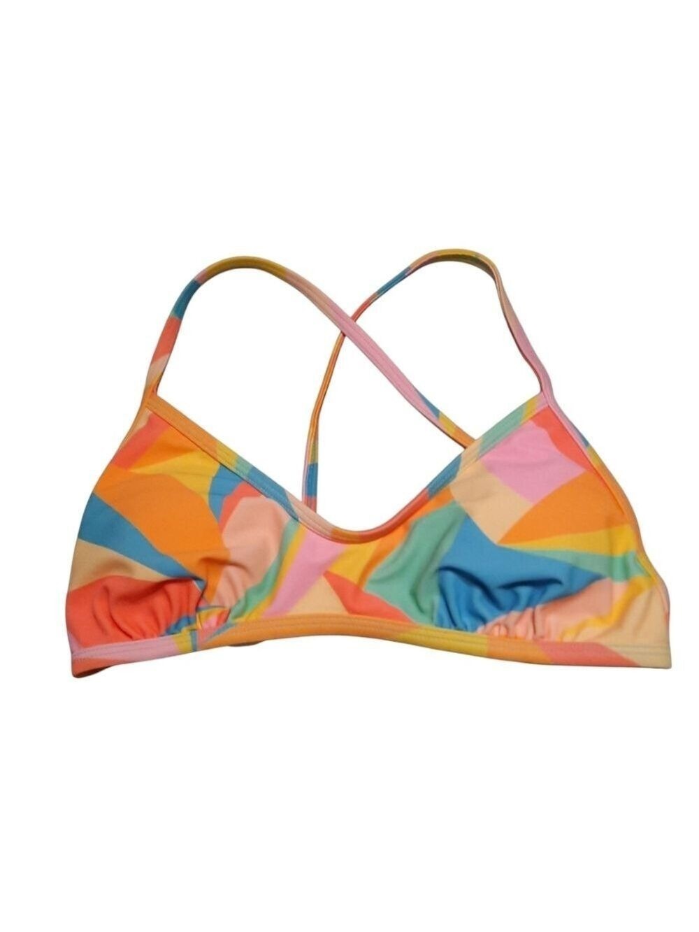 Wild Fable Multicolored Bikini Top Small - Picture 2 of 5